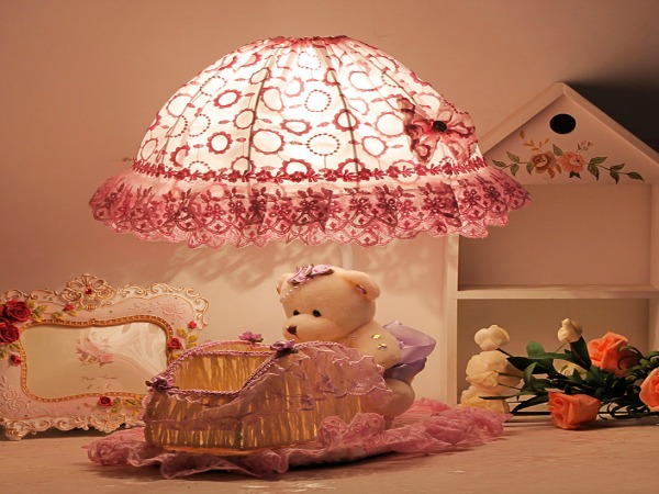 Fabric-table-font-b-lamp-b-font-rustic-child-princess-real-little-font-b-girl-b